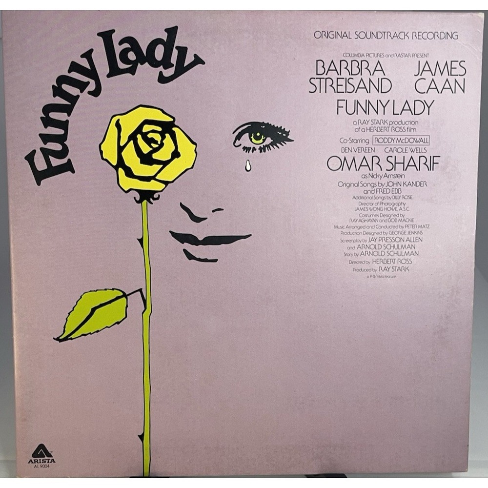 Barbra Streisand Funny Lady Soundtrack Vinyl LP Arista AL 9004 1975 Gatefold